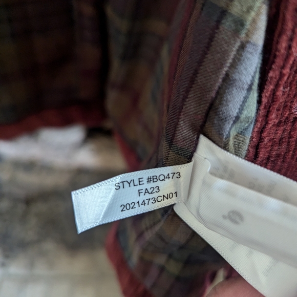 NWT JCrew Flannel-lined chore blazer in Italian cotton corduroy - size 38S - Picture 10 of 16